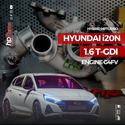Hybrid Turbo Hyundai i20N 1.6 T-GDI Engine G4FV Original 150-204HP